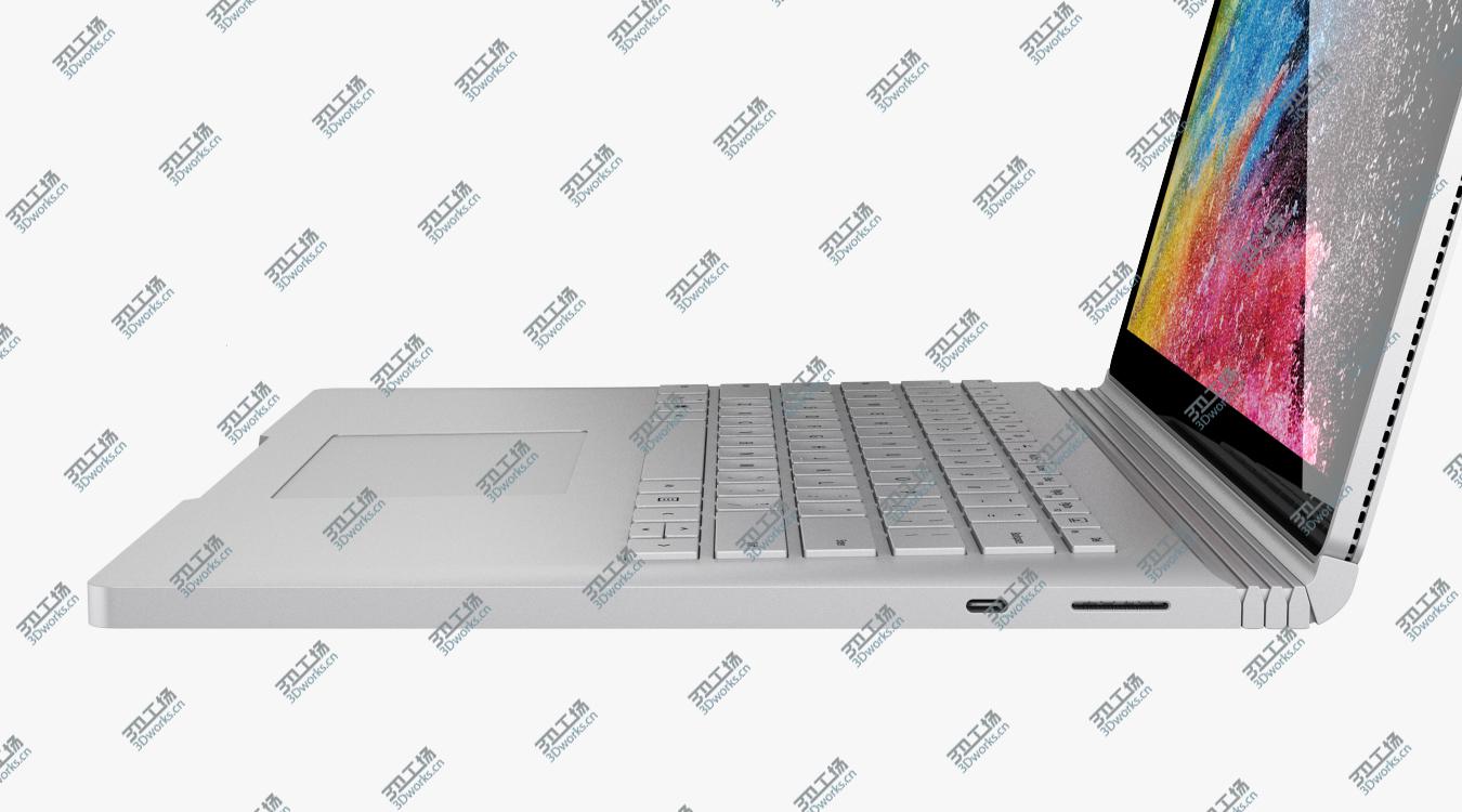 images/goods_img/2021040232/Microsoft Surface Book 2 15 inch 3D model/4.jpg